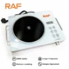 RAF Electric Stove & Infrared Cooker & Hot Plate R.8045 (WHITE)