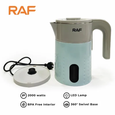 RAF R.7894 Electric Kettle - Blue - Stylish and Rugged