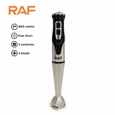 RAF Hand Blender R.321 - Stainless Steel Power full