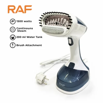 RAF Garment Steamer R.1324B for dress and clothes - Features