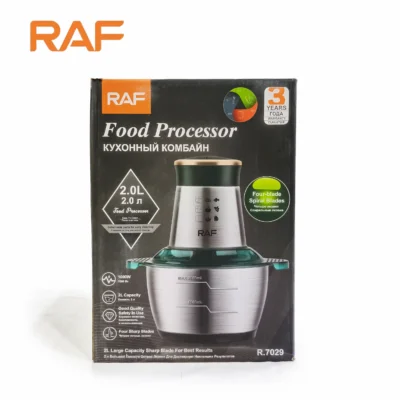 RAF R.7029 Electric Food Processor & Chopper Box